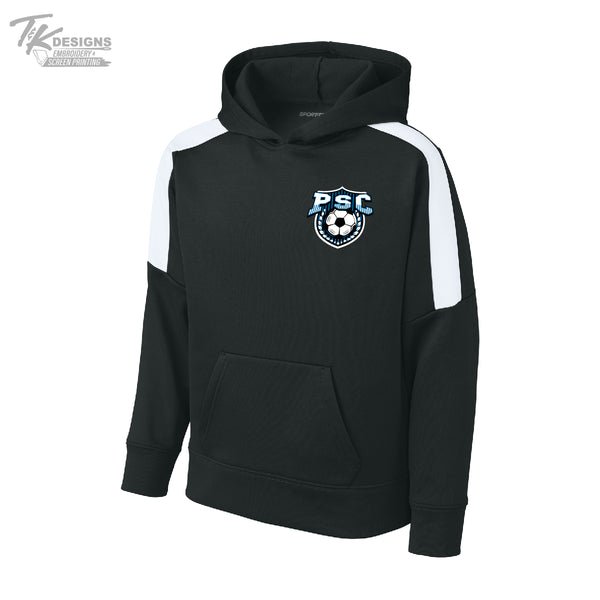 PSC YST255 Sport-Tek® Youth Sport-Wick® Fleece United Pullover Hoodie