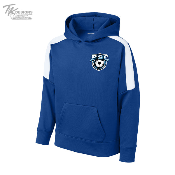 PSC YST255 Sport-Tek® Youth Sport-Wick® Fleece United Pullover Hoodie