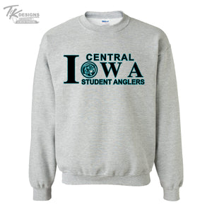 Central Iowa Anglers 2024-Gildan Unisex Crew Sweatshirt