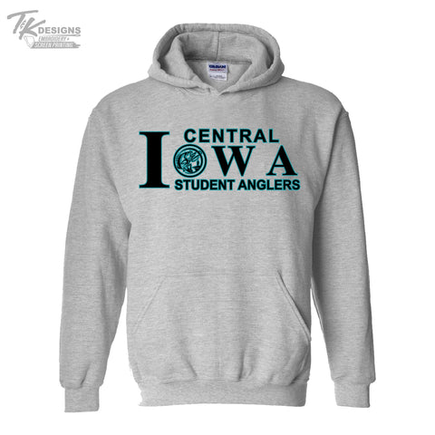 Central Iowa Anglers 2024-Gildan Unisex Hooded Sweatshirt