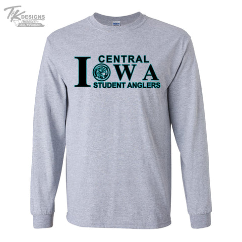 Central Iowa Anglers 2024-Gildan Unisex Long Sleeve Tshirt
