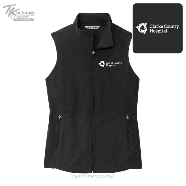 Clarke Co Hospital - Port Authority® Women's Accord Microfleece Vest
