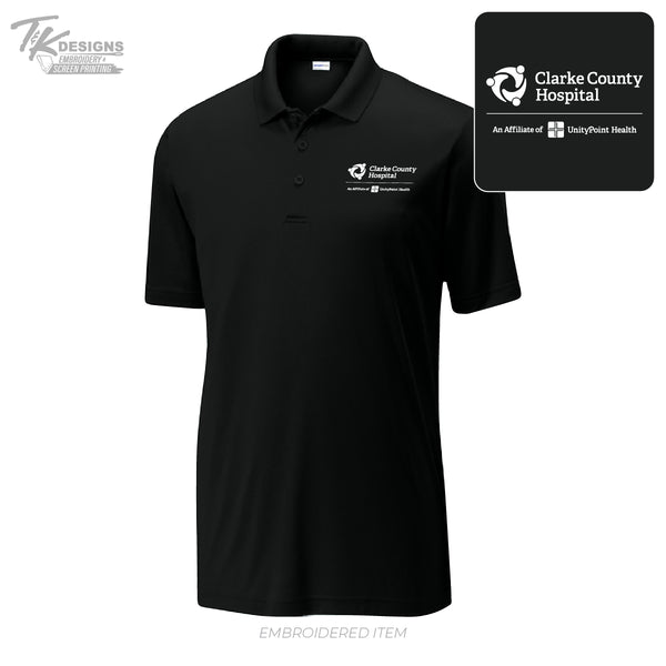 Clarke Co Hospital--Sport-Tek ® PosiCharge ® Competitor ™ Polo-Unisex