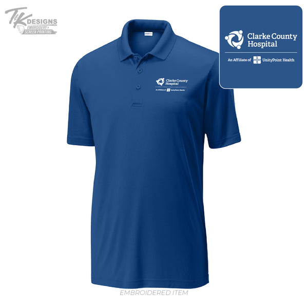 Clarke Co Hospital--Sport-Tek ® PosiCharge ® Competitor ™ Polo-Unisex