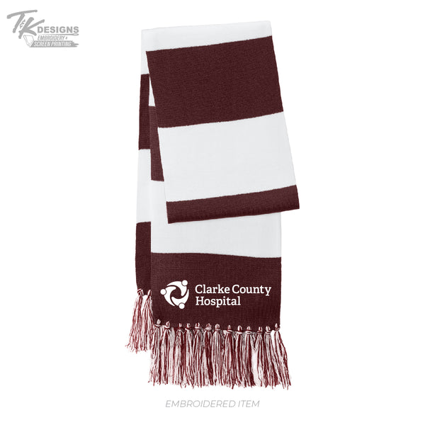 Clarke Co Hospital - Sport-Tek® Spectator Scarf