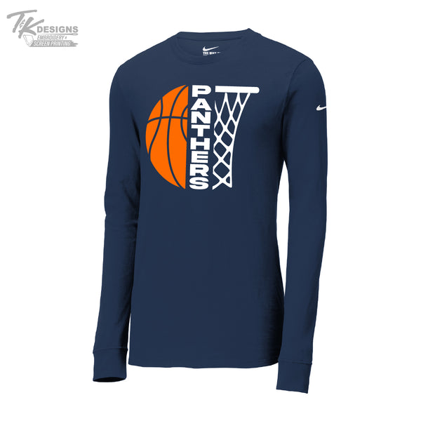 Panorama Girls Basketball 2025-Adult Nike Dri-FIT Cotton/Poly Long Sleeve Tee