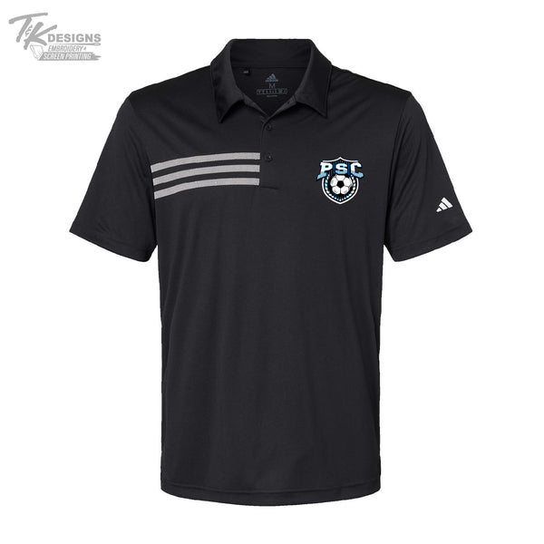 PSC A324 Adidas - 3-Stripes Chest Polo
