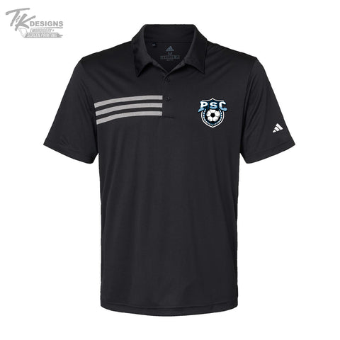 PSC A324 Adidas - 3-Stripes Chest Polo