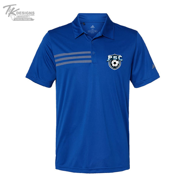 PSC A324 Adidas - 3-Stripes Chest Polo