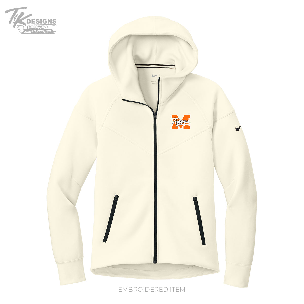 Madrid Tigers- Nike Womens Full Zip Hoodie