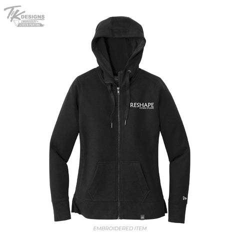 RESHAPE LNEA502 Women's French Terry Full-Zip Hoodie