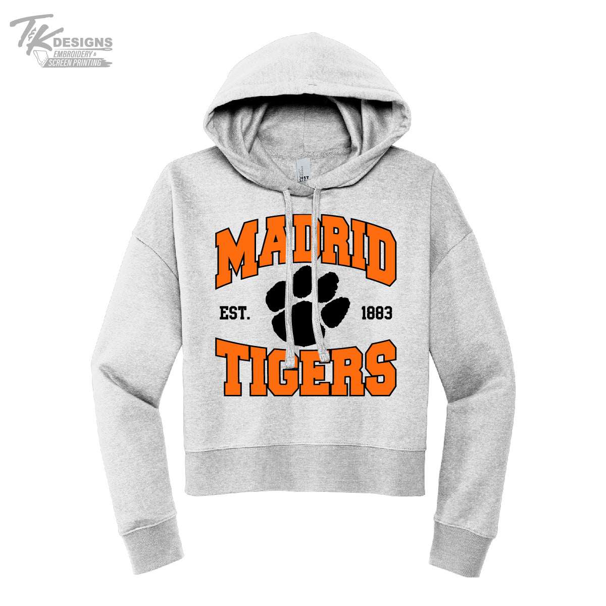 Madrid Tigers 2024- District Fleece Cropped Hoodie