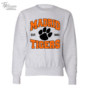 Madrid Tigers 2024 Champion Reverse Weave Unisex Sweatshirt