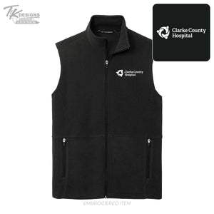 Clarke Co Hospital - Port Authority® Accord Microfleece Vest