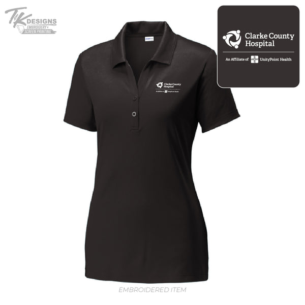 Clarke Co Hospital--Sport-Tek ® PosiCharge ® Competitor ™ Polo-Ladies Fit