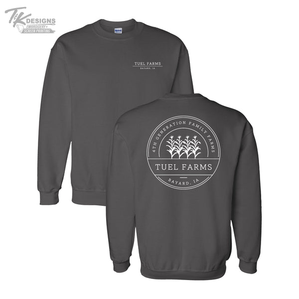 Tuel Farms Unisex Gildan Crew Sweatshirt