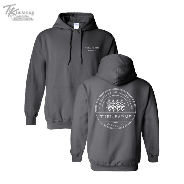 Tuel Farms YOUTH Gildan Hooded Sweatshirt