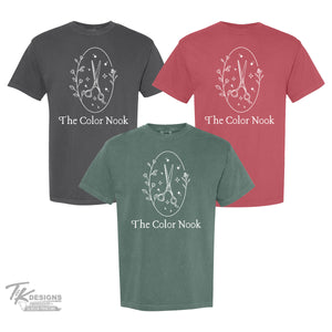 The Color Nook Comfort Colors Unisex Tshirt