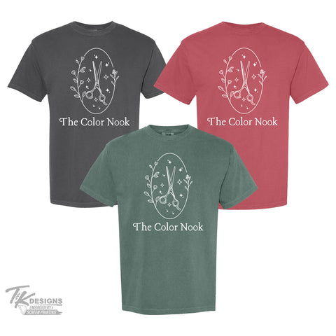 The Color Nook Comfort Colors Unisex Tshirt