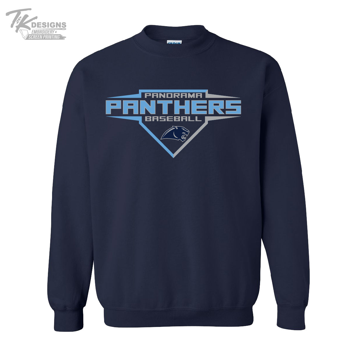 Panorama Baseball 2025-Dryblend Crew Sweatshirt-Unisex