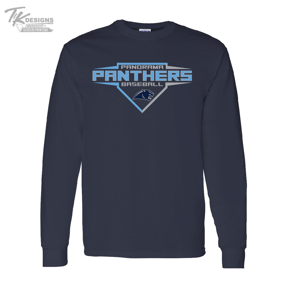 Panorama Baseball 2025-Dryblend Long Sleeve Tshirt-Unisex