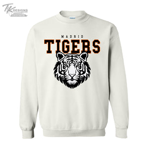 Madrid Tigers 2025- GIldan Crew Sweatshirt Unisex
