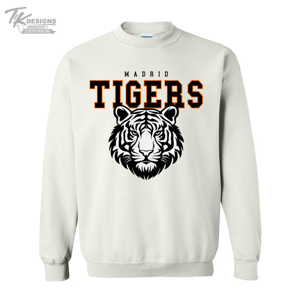 Madrid Tigers 2025- GIldan Crew Sweatshirt Unisex