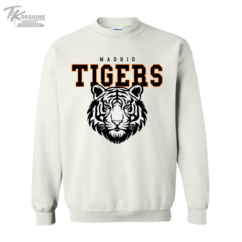 Madrid Tigers 2025- GIldan Crew Sweatshirt Unisex