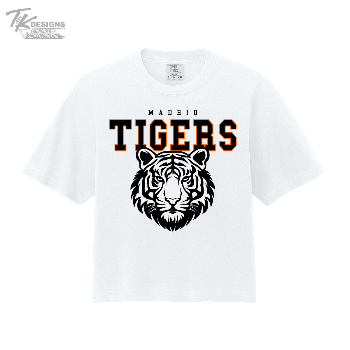Madrid Tigers 2025 Cropped Tshirt