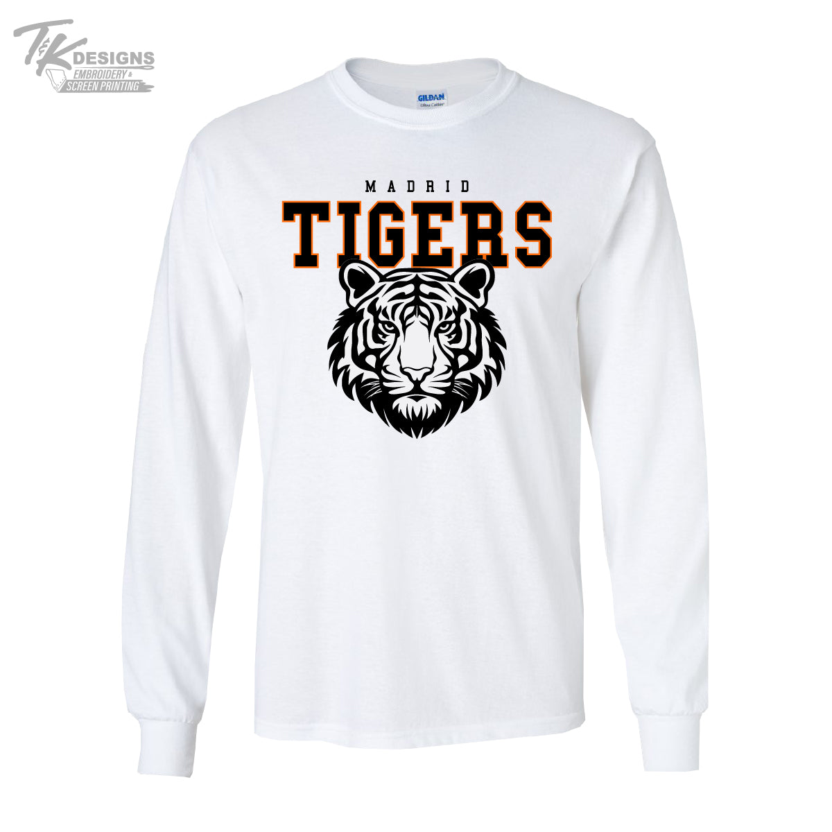 Madrid Tigers 2025- Unisex Gildan Long Sleeve Tshirt