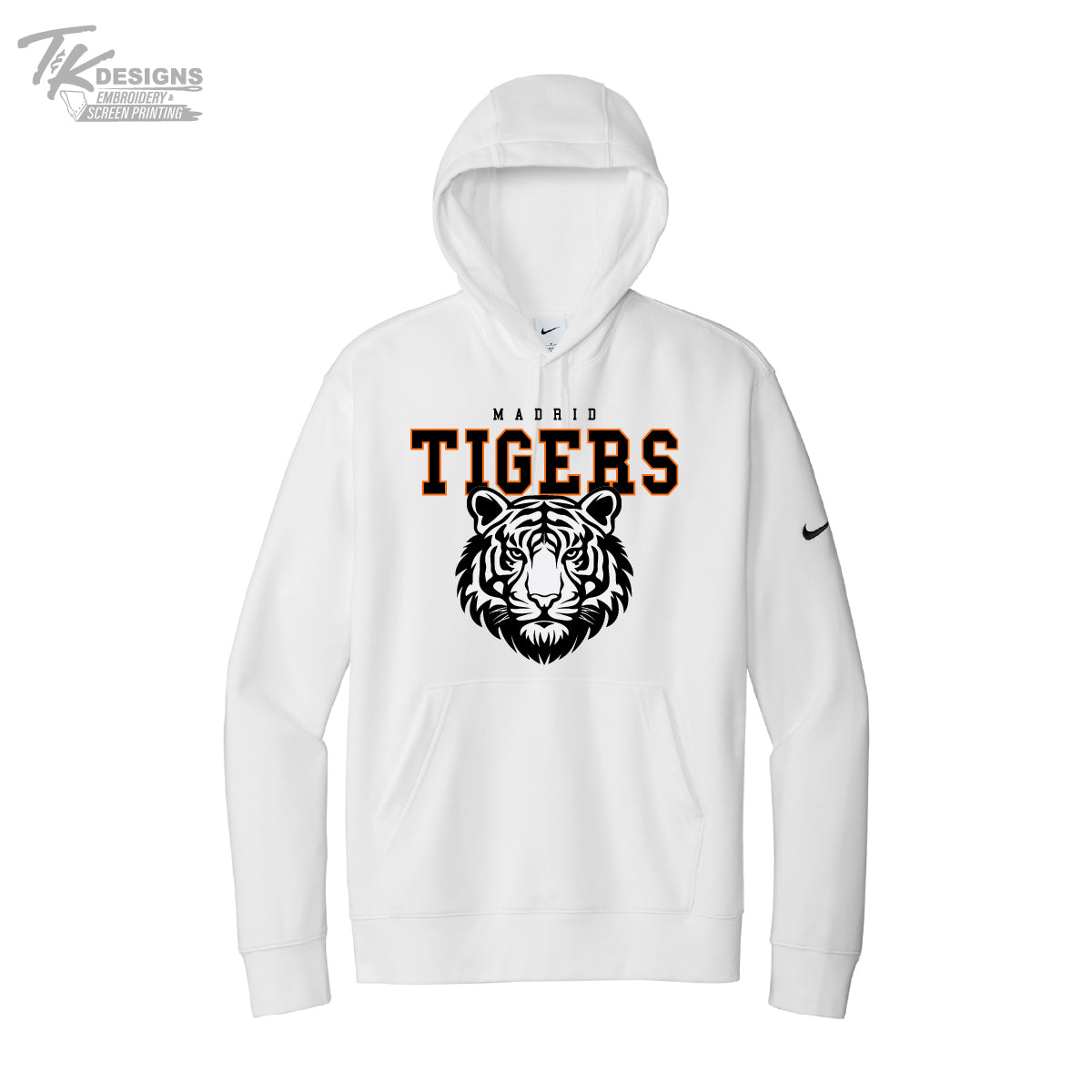 Madrid Tigers 2025- Nike Club Fleece Hooded Sweatshirt Unisex