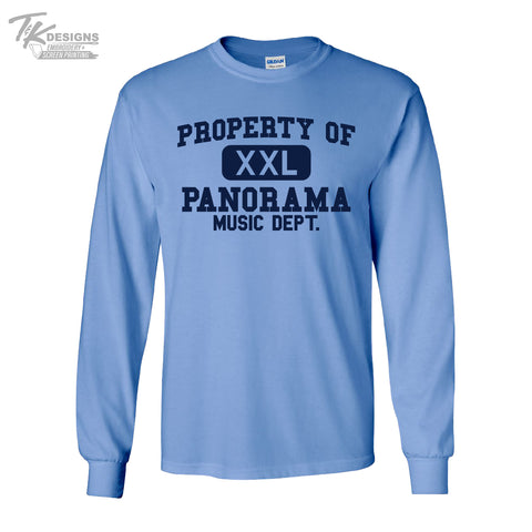 Panorama Choir/Music Property of Design Unisex Long Sleeve TShirt