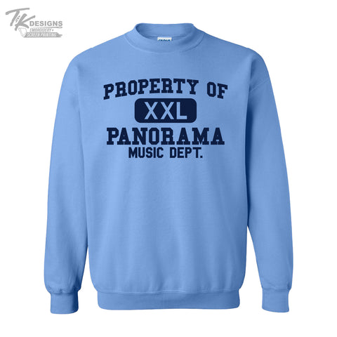 Panorama Choir/Music Property OF Design Unisex Crew Sweatshirt