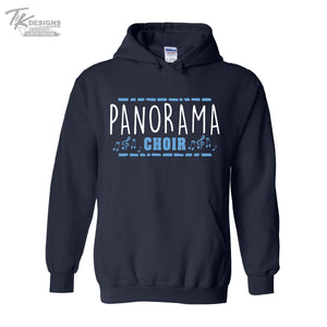 Panorama Choir/Music Choir Design Unisex Hooded Sweatshirt