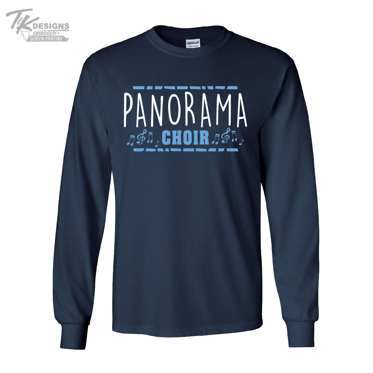 Panorama Choir/Music Choir Design Unisex Long Sleeve TShirt