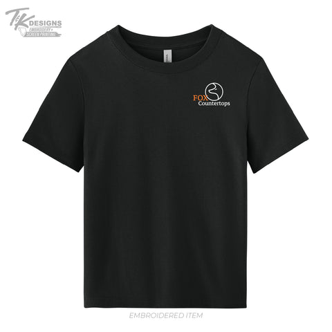 Fox Countertops BC6110 BELLA+CANVAS® Women’s 6-Ounce Heavyweight Tee
