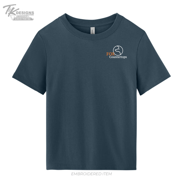Fox Countertops BC6110 BELLA+CANVAS® Women’s 6-Ounce Heavyweight Tee