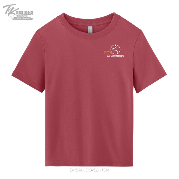 Fox Countertops BC6110 BELLA+CANVAS® Women’s 6-Ounce Heavyweight Tee