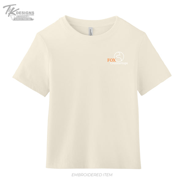 Fox Countertops BC6110 BELLA+CANVAS® Women’s 6-Ounce Heavyweight Tee