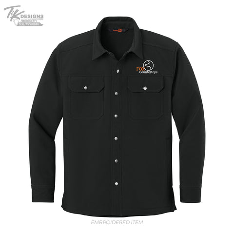 Fox Countertops CSJ73 CornerStone® Soft Shell Shirt Jacket