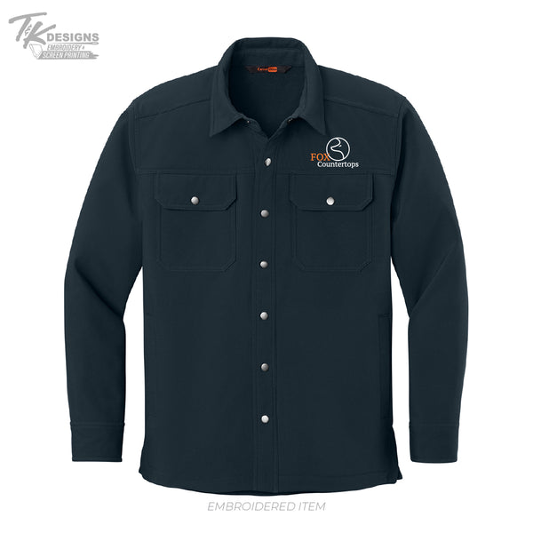 Fox Countertops CSJ73 CornerStone® Soft Shell Shirt Jacket