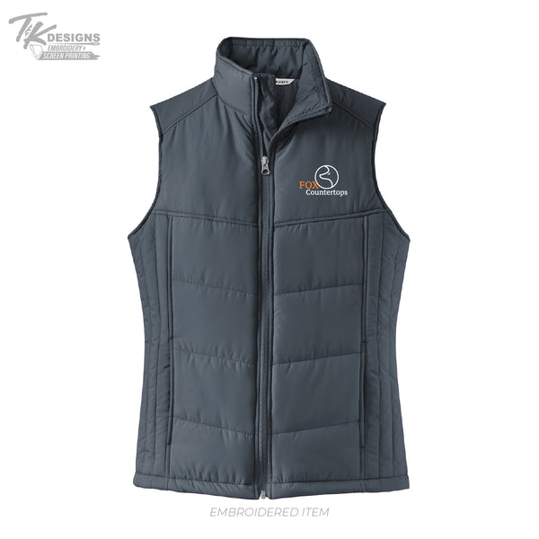 Fox Countertops L709 Port Authority® Women's Puffy Vest