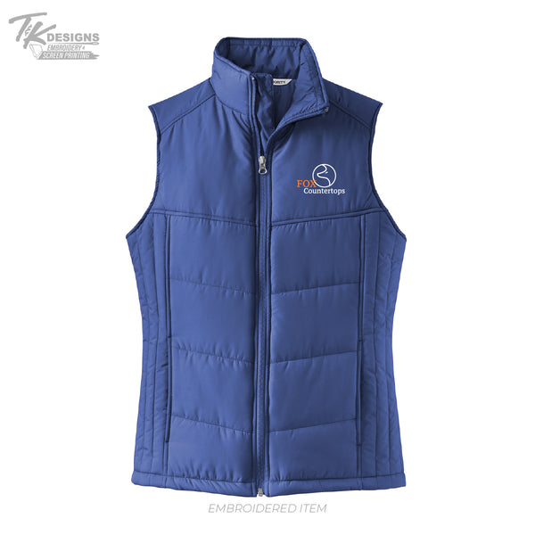 Fox Countertops L709 Port Authority® Women's Puffy Vest