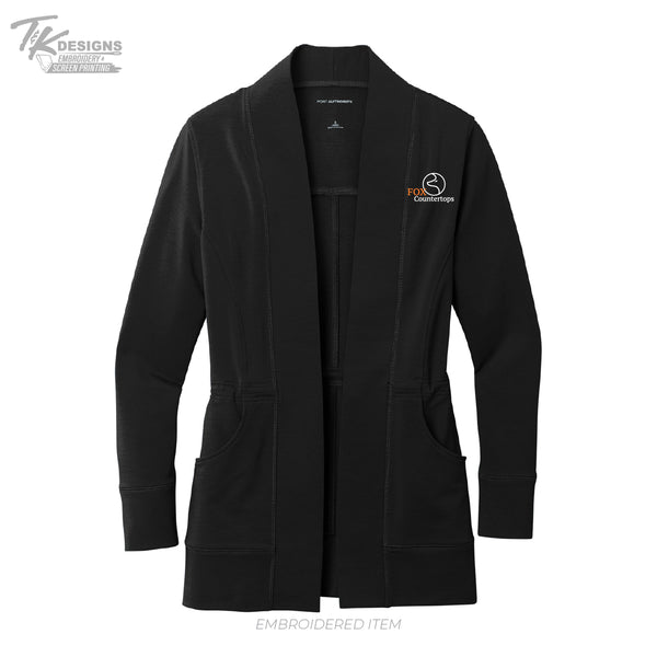 Fox Countertops LK825 Port Authority® Women's Microterry Cardigan