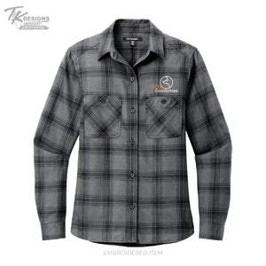 Fox Countertops LW669 Port Authority® Women's Plaid Flannel Shirt