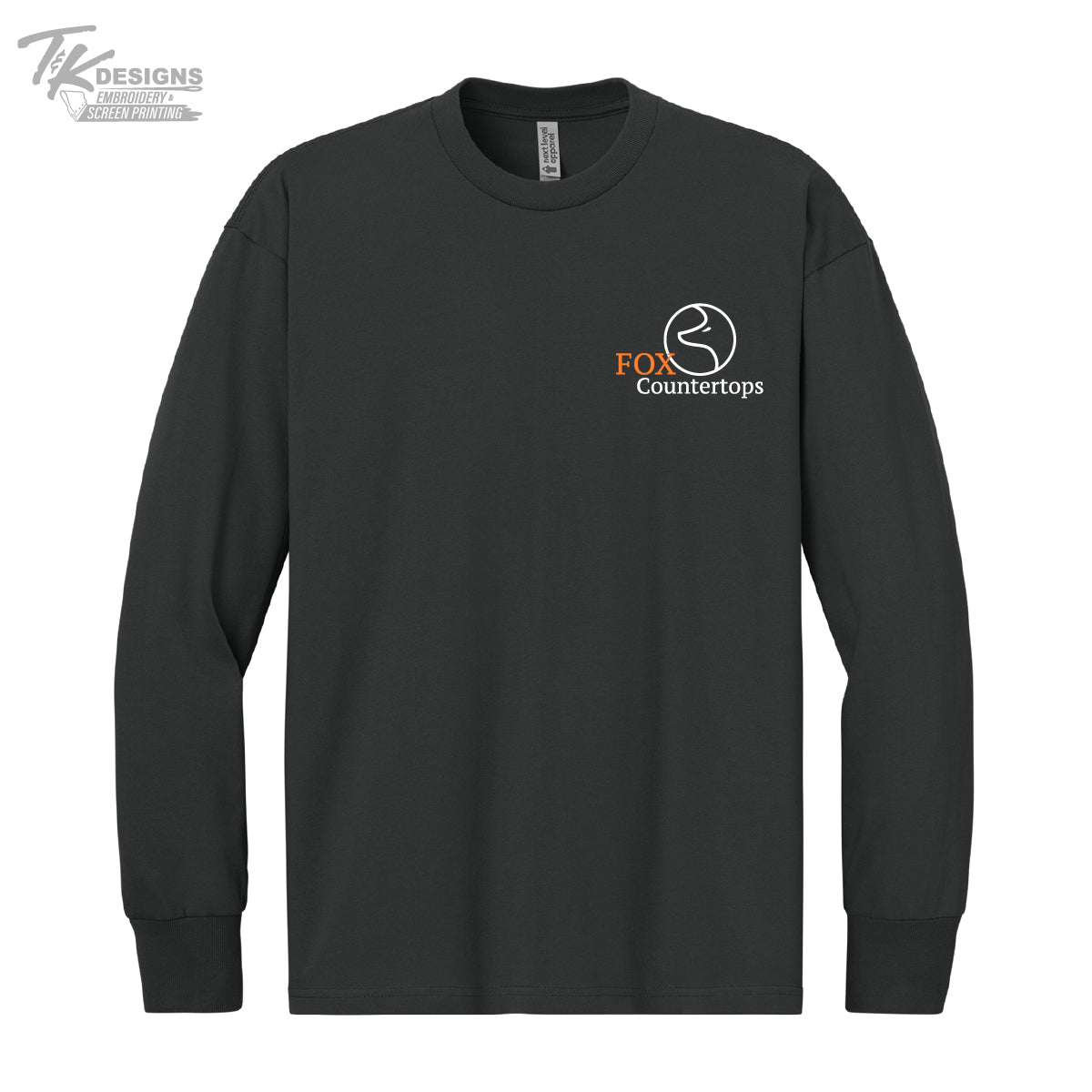 Fox Countertops NL7211 Next Level Apparel® Heavyweight Long Sleeve Tee