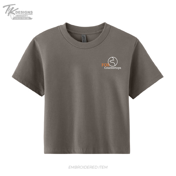 Fox Countertops NL7610 Next Level Apparel® Women’s Heavyweight Boxy Tee