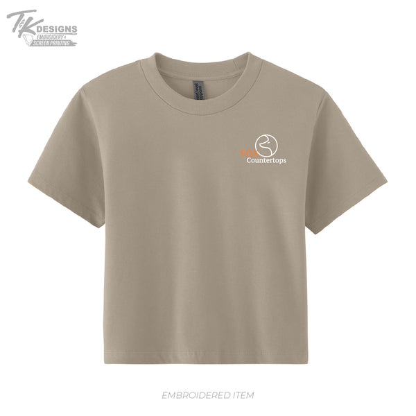 Fox Countertops NL7610 Next Level Apparel® Women’s Heavyweight Boxy Tee