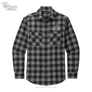 Fox Countertops W668 Port Authority® Plaid Flannel Shirt