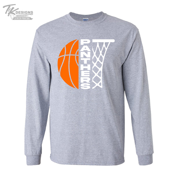 Panorama Girls Basketball 2025-Adult Long Sleeve Tshirt Unisex Gildan